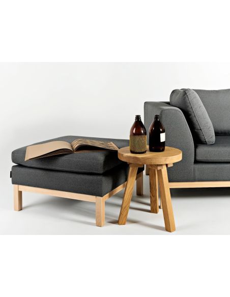 Poltroncina da salotto moderna Rusdal Wood Dark