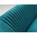 Divano due posti design moderno Davik Turquoise