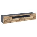 Mobile per TV moderno Bandol 200 Slate Maple