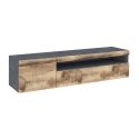 Mobile TV moderno Bandol 150 Slate Maple