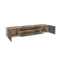 Mobile porta TV design Bandol 200 Maple Slate