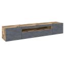 Mobile porta TV design Bandol 200 Maple Slate