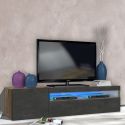 Mobile TV in legno MDF Bandol 150 Maple Slate