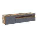 Mobile TV in legno MDF Bandol 150 Maple Slate