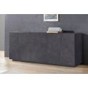 Credenza moderna Annabel 4A/3C Slate