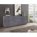 Credenza moderna Taylor 4A/3C Slate