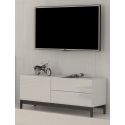 Mobiletto TV Teodor 1A/2C+ White