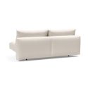 Divano letto matrimoniale comodo uso quotidiano 150 x 200 cm Frode - 531 Bouclé Off White