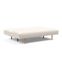 Divano letto matrimoniale comodo uso quotidiano 150 x 200 cm Frode - 531 Bouclé Off White