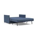 Divano letto 2 posti Luoma - 302 Weda Blue