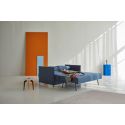 Divano letto 2 posti Luoma - 302 Weda Blue