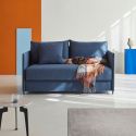 Divano letto 2 posti Luoma - 302 Weda Blue