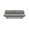 Divano letto 2 posti sfoderabile Conlix - 533 Bouclé Ash Grey