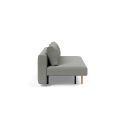 Divano letto 2 posti sfoderabile Conlix - 533 Bouclé Ash Grey