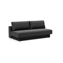 Divano letto 2 posti sfoderabile Merga - 529 Bouclé Charcoal