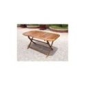  Tavolo da giardino pieghevole in legno di acacia Nantes A