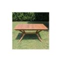 Tavolo da esterno allungabile in legno Tolosa 150