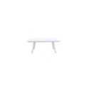 Tavolo da giardino allungabile L200/300 x P110 cm Limoges Bianco