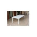 Tavolo da giardino allungabile L220/280 x P100 Lione 220 Bianco