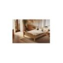 Letto singolo Arizona in legno massiccio 90 x 200 - pino laccato