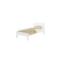 Letto singolo Alabama in legno massiccio 90 x 200 - pino bianco