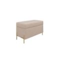 Panca Alby beige con contenitore