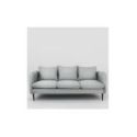 Divano 3 posti Stylish Black grigio platino