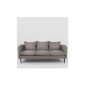 Divano 3 posti Stylish Black grigio scuro