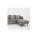 Divano angolare Stylish Black D grigio scuro