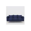 Divano 3 posti Stylish Wood blu