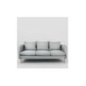 Divano 3 posti Stylish Wood grigio platino