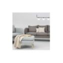 Divano 3 posti Stylish Wood grigio scuro