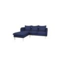 Divano angolare Stylish Wood S blu