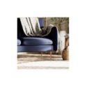 Divano angolare Stylish Wood S blu