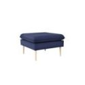 Pouf Stylish Wood blu