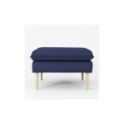 Pouf Stylish Wood blu