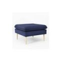 Pouf Stylish Wood blu