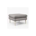 Pouf Stylish Wood grigio scuro