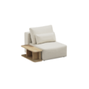 Modulo singolo Best Rest con tavolino - Beige