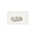 Divano due posti Best Rest con angolo arrotondato - Beige