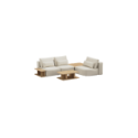 Divano tre posti Best Rest con set di tavolini - Beige