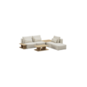 Divano tre posti Best Rest con set di tavolini - Beige