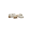 Divano tre posti Best Rest con set di tavolini - Beige