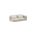 Divano due posti Big Rest arrotondato - Beige