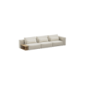 Divano tre posti Big Rest con tavolino - Beige