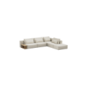 Divano angolare Big Rest con tavolino - Beige