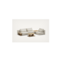 Divano tre posti Big Rest con set di tavolini - Beige