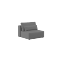 Modulo Big Rest singolo - Grigio