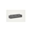 Divano tre posti Big Rest - Grigio