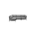 Divano Classy 3 posti con modulo singolo - grigio